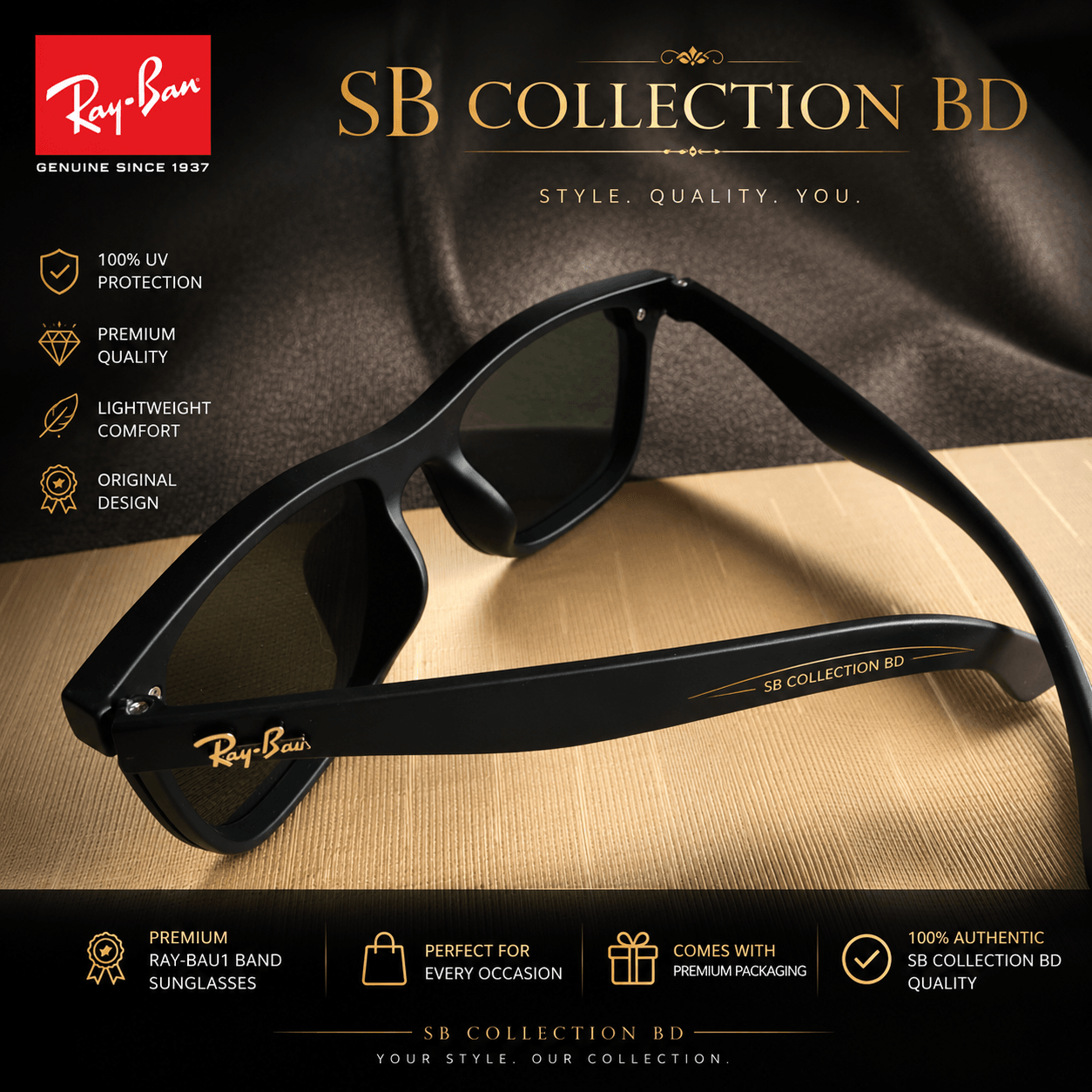 Ray-Bau Sunglass - 1